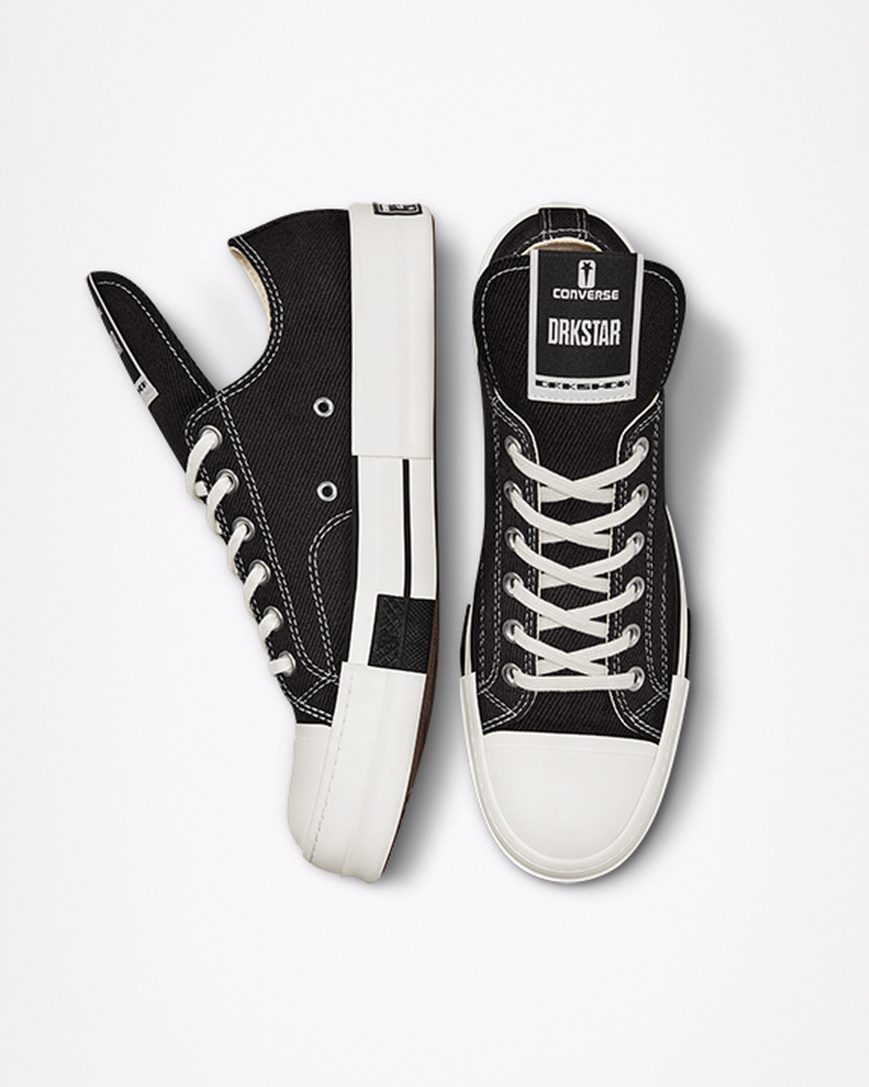 Zapatillas Bajas Converse x DRKSHDW DRKSTAR Chuck 70 Mujer Negras | PE W82LE4